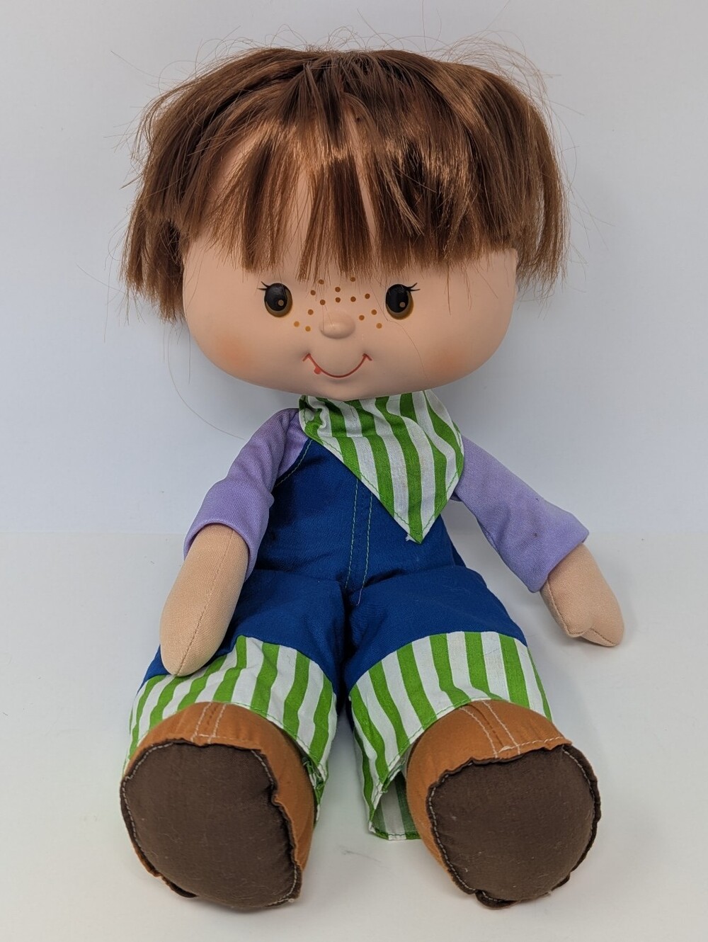 Strawberry Shortcake Huckleberry Pie Doll Soft Boddy Vinyl Head Vintage